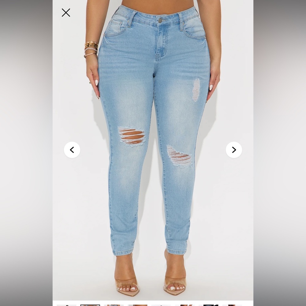 6 BRAND NEW Pairs of Fashion Nova Women Jeans